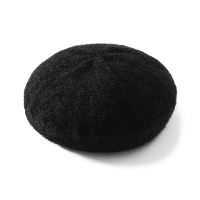 100% Pure Cashmere Winter Beret Hat Knit Warm Casual Slouchy Beanie Cap