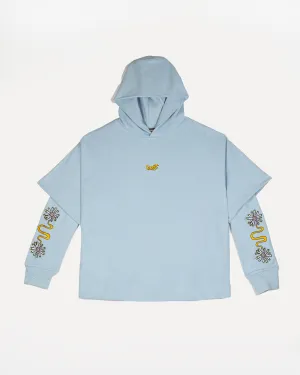 Alzheimer Hoodie Baby Blue