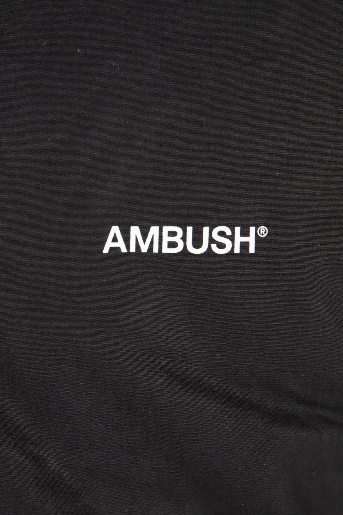 Ambush Hooded Logo Zip-Up Coat