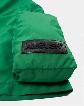 Ambush Monochrome Pocket Short Sleeve Amazon Green Shirt