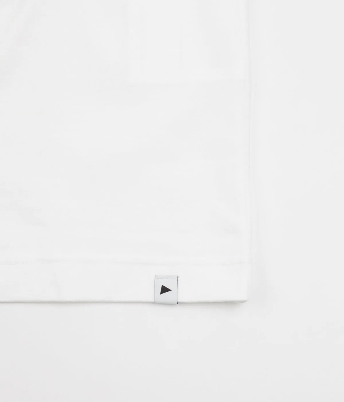 and wander Reflective Logo T-Shirt - White