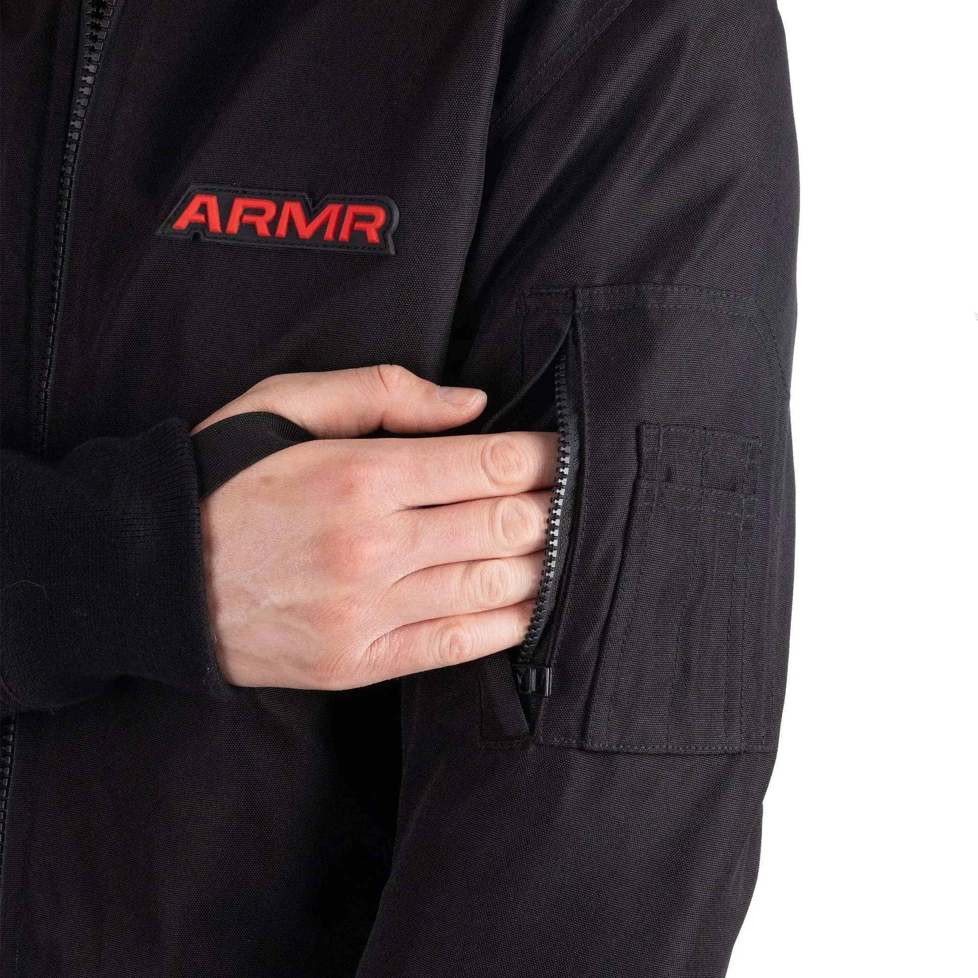 ARMR Bomber 2.0 Textile Jacket Black