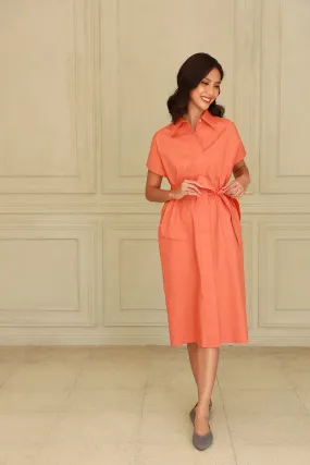 Azalea Poplin Dress