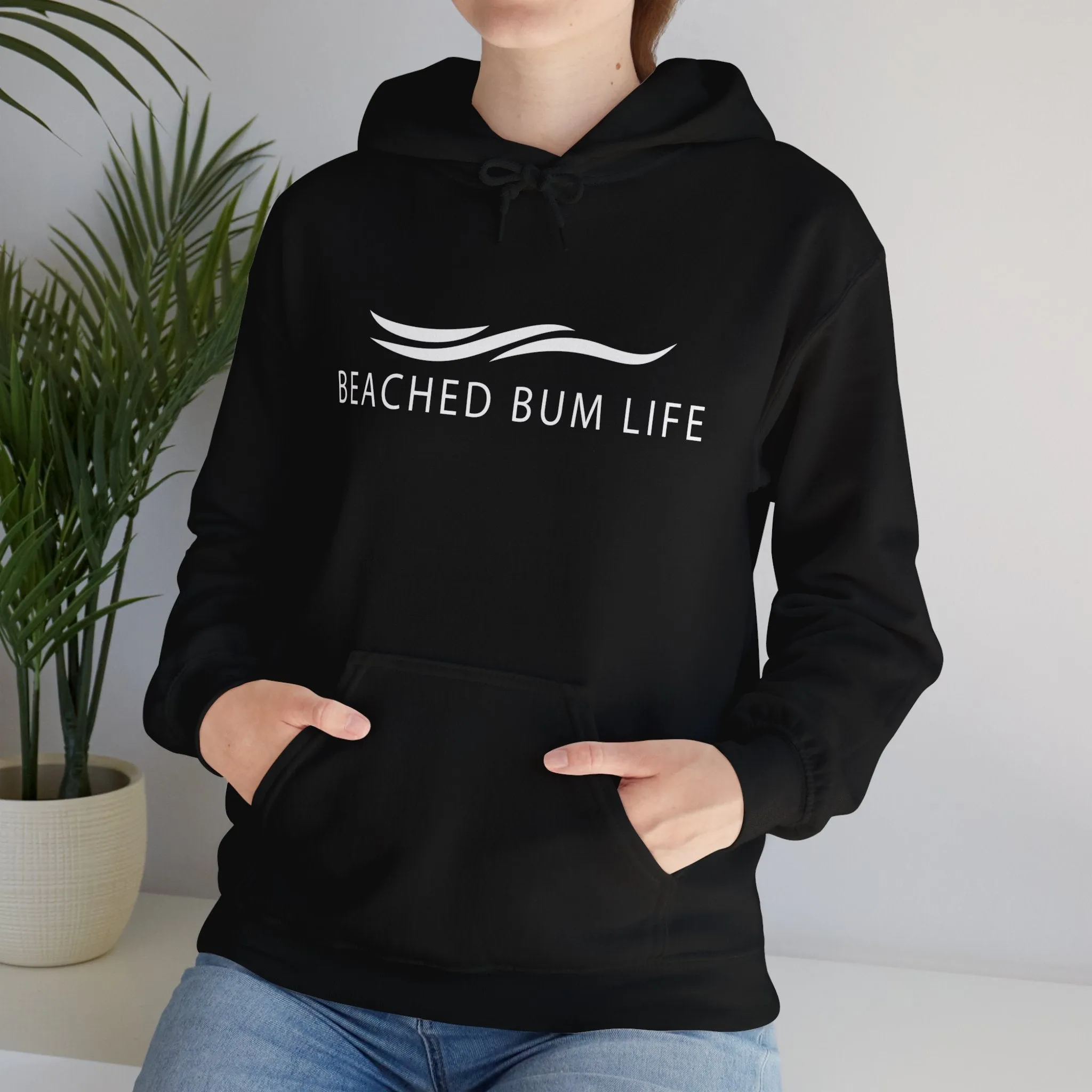 BEACHED BUM LIFE - Unisex Heavy Blend™ Hooded Sweatshirt