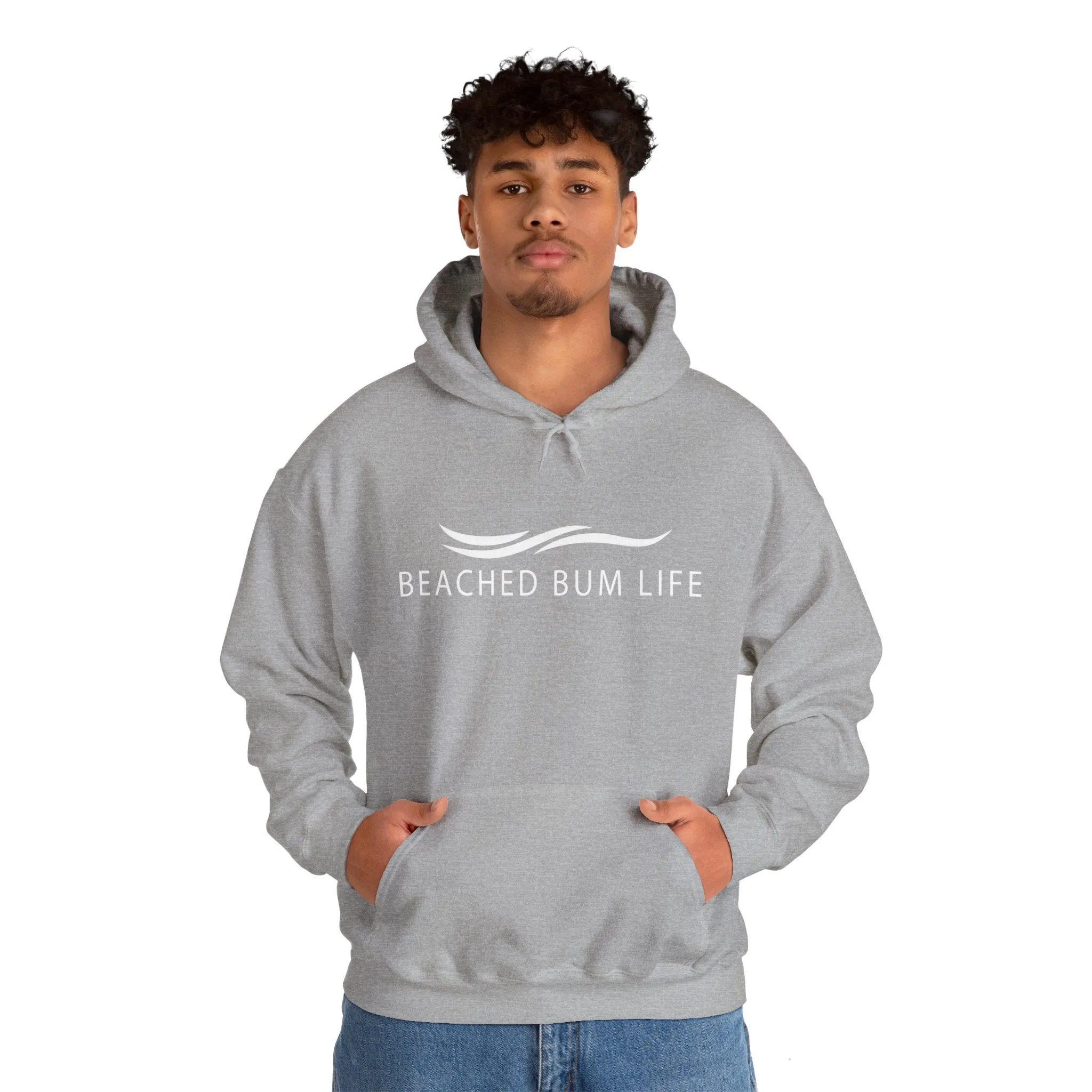 BEACHED BUM LIFE - Unisex Heavy Blend™ Hooded Sweatshirt