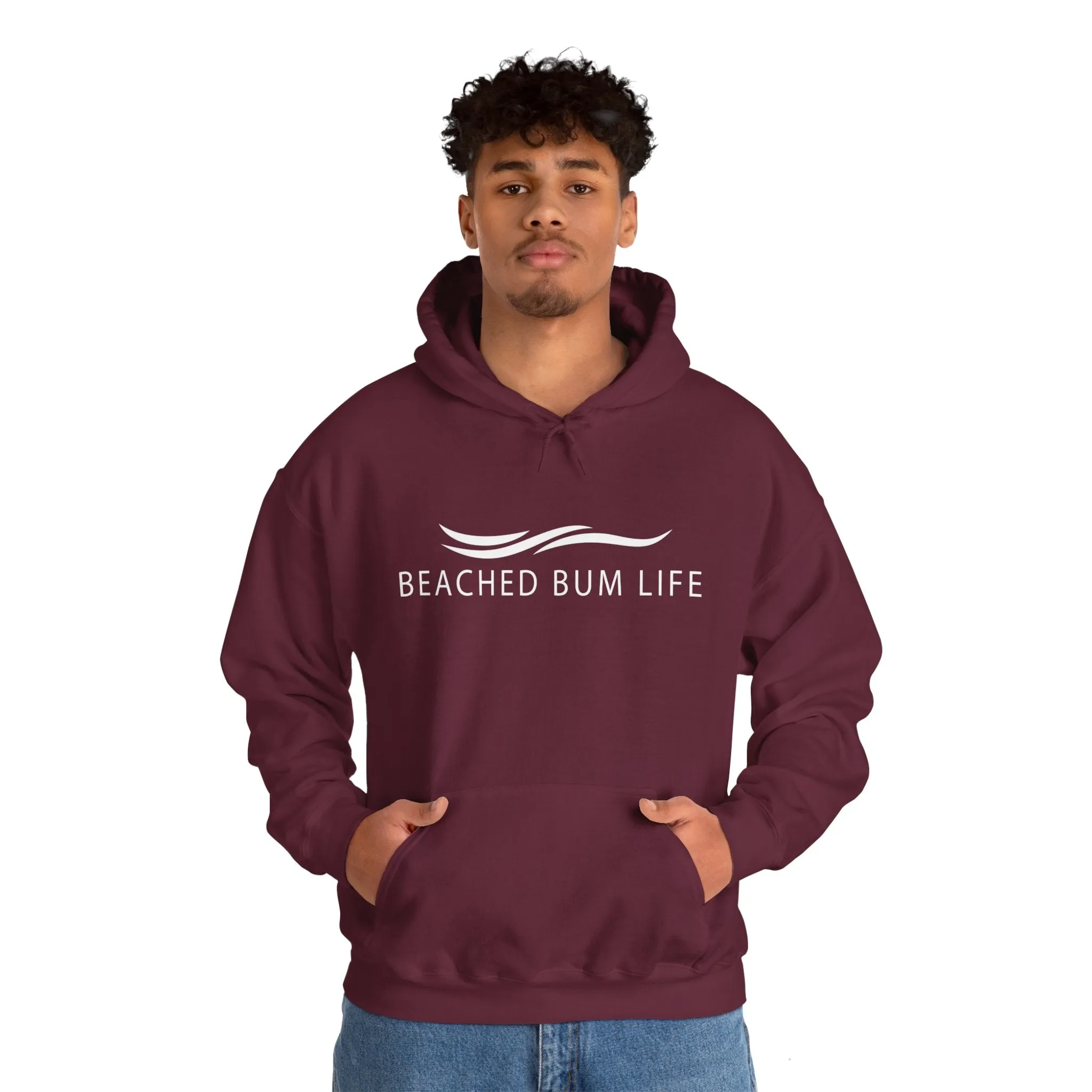 BEACHED BUM LIFE - Unisex Heavy Blend™ Hooded Sweatshirt