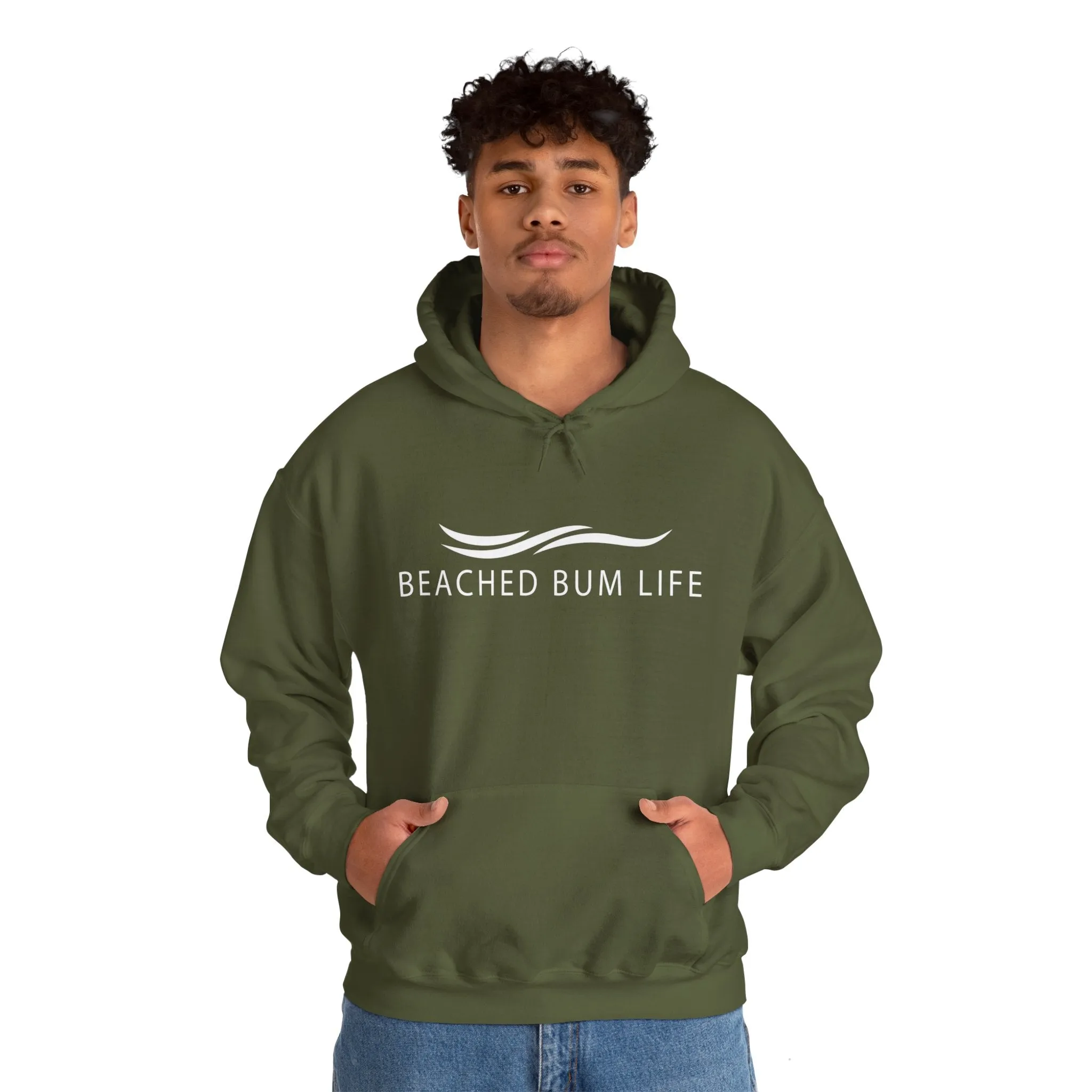 BEACHED BUM LIFE - Unisex Heavy Blend™ Hooded Sweatshirt