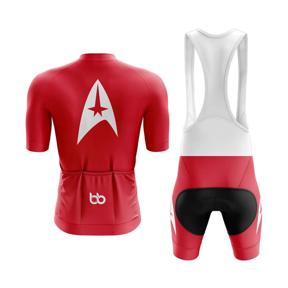 Bike Trek Red Shirt (V1) Aero Cycling Kit