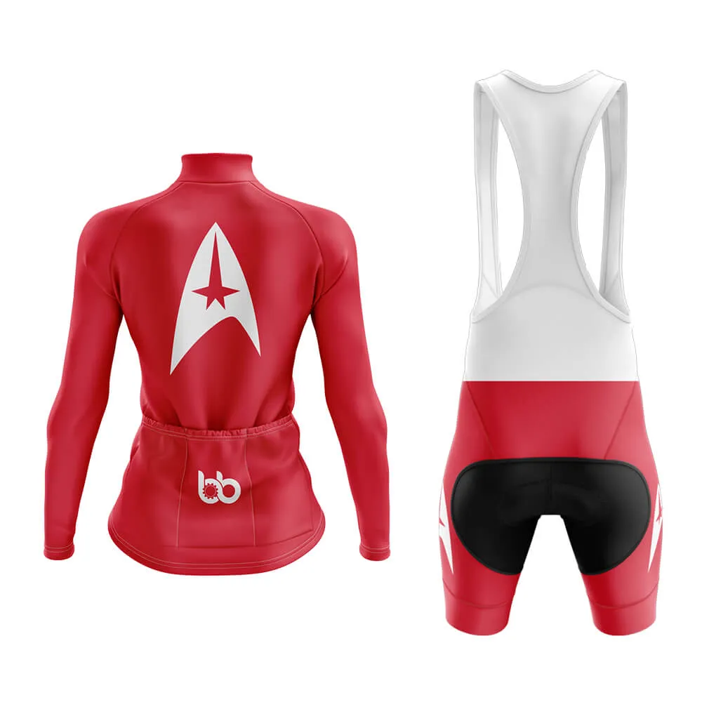 Bike Trek Red Shirt (V1) Aero Cycling Kit