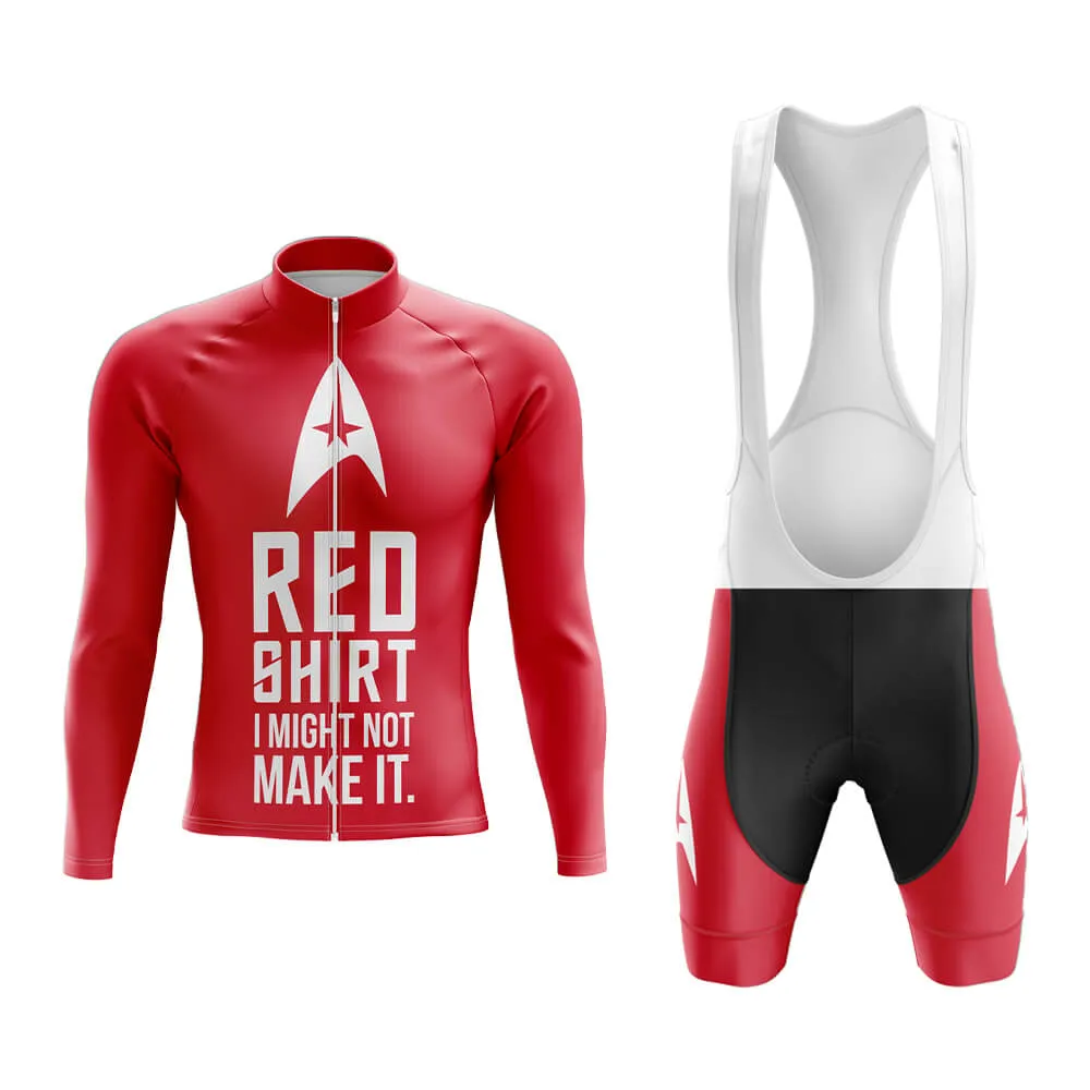 Bike Trek Red Shirt (V1) Aero Cycling Kit