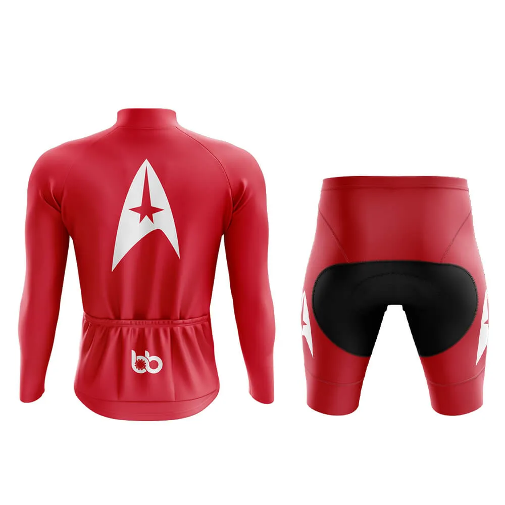 Bike Trek Red Shirt (V1) Aero Cycling Kit