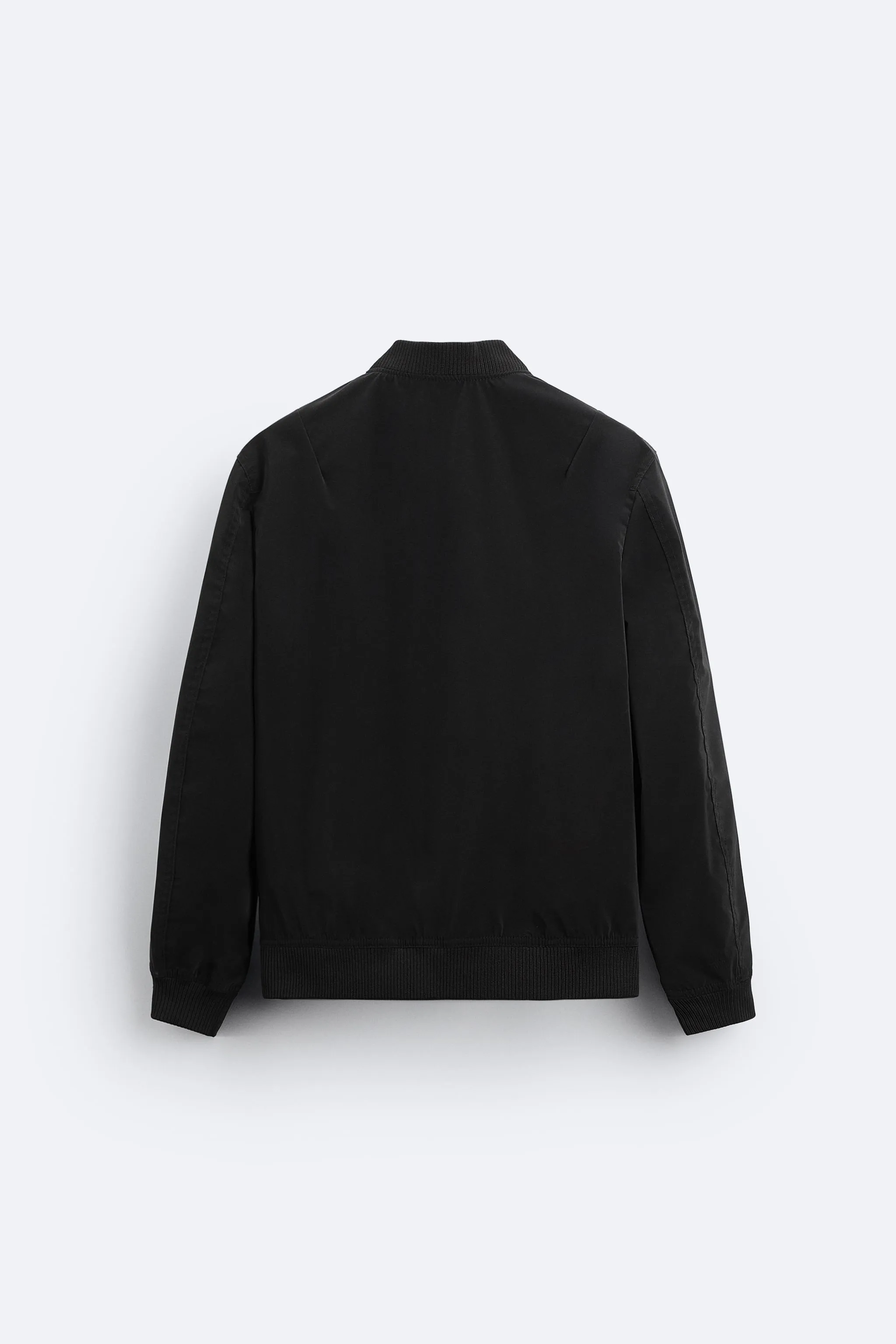 BLACK BOMBER JACKET