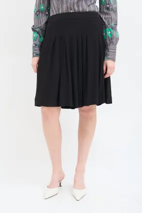 Black Box Pleated Midi Skirt