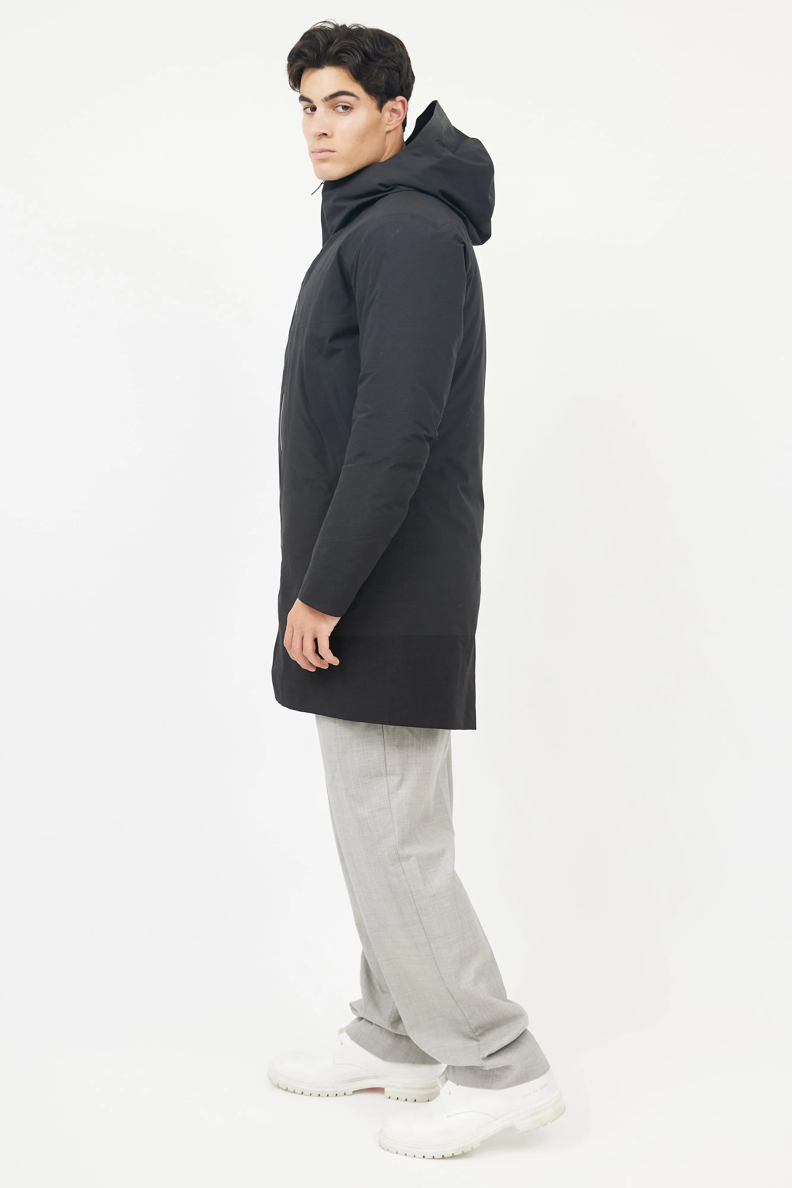 Black Monitor Down Coat