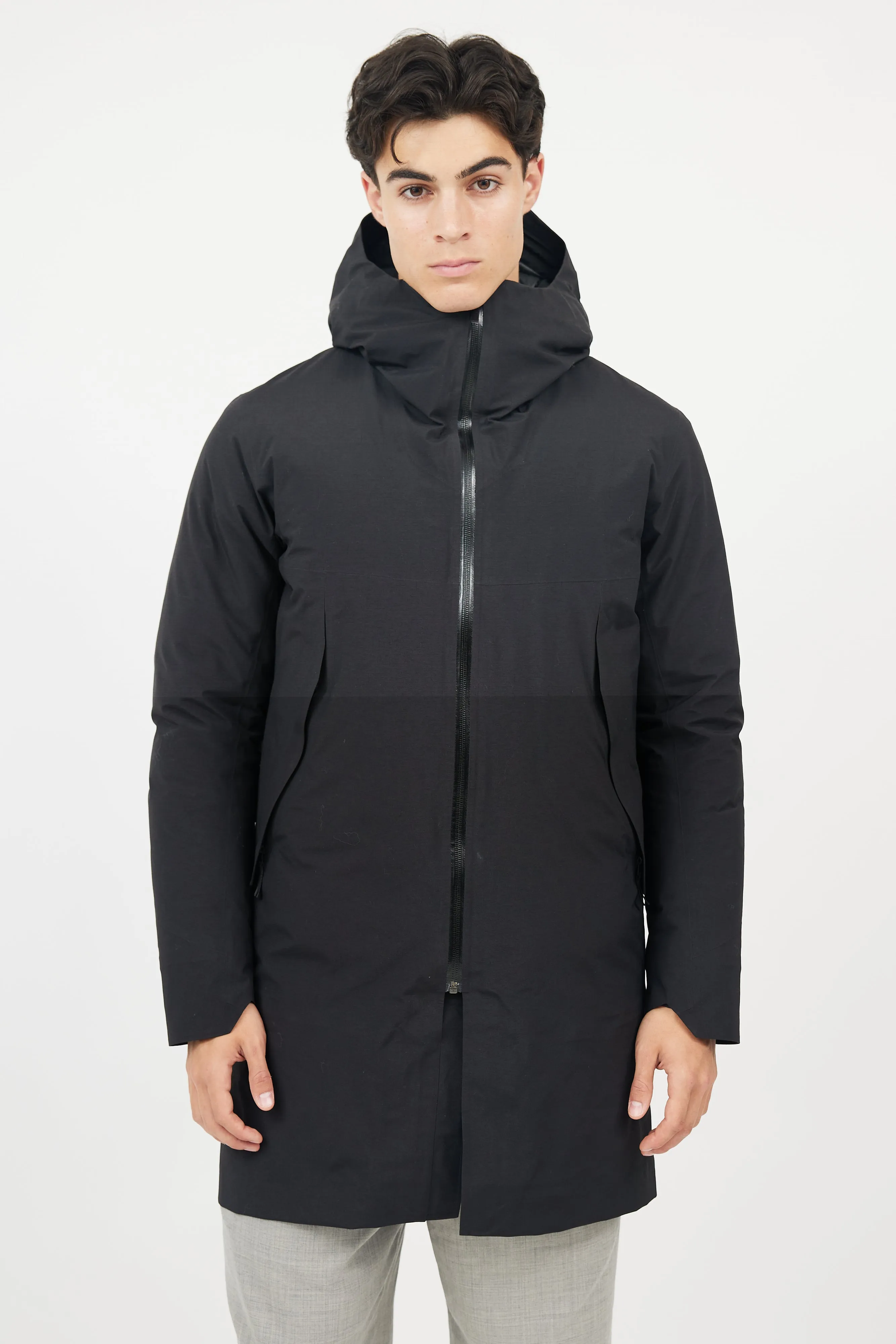 Black Monitor Down Coat