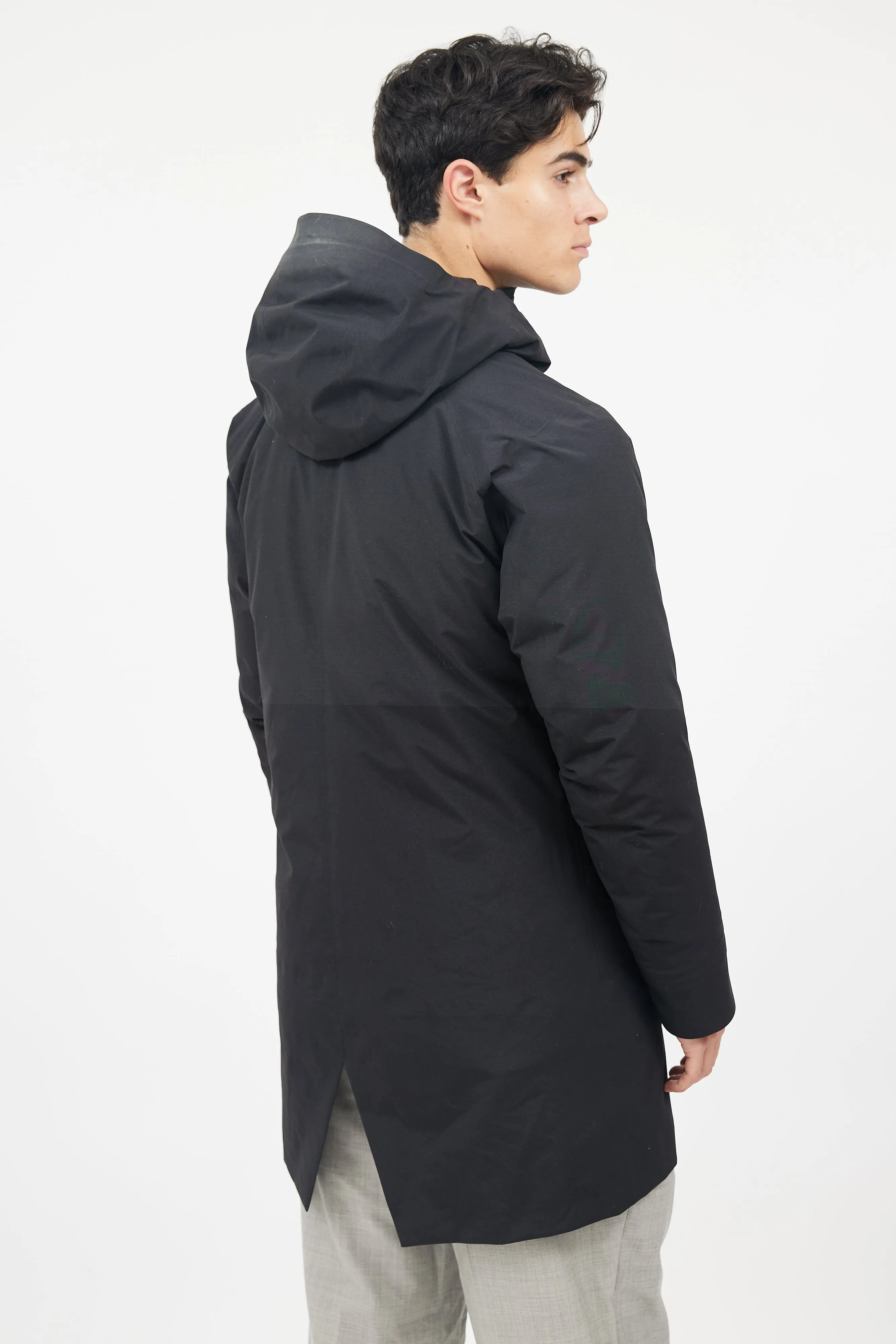 Black Monitor Down Coat