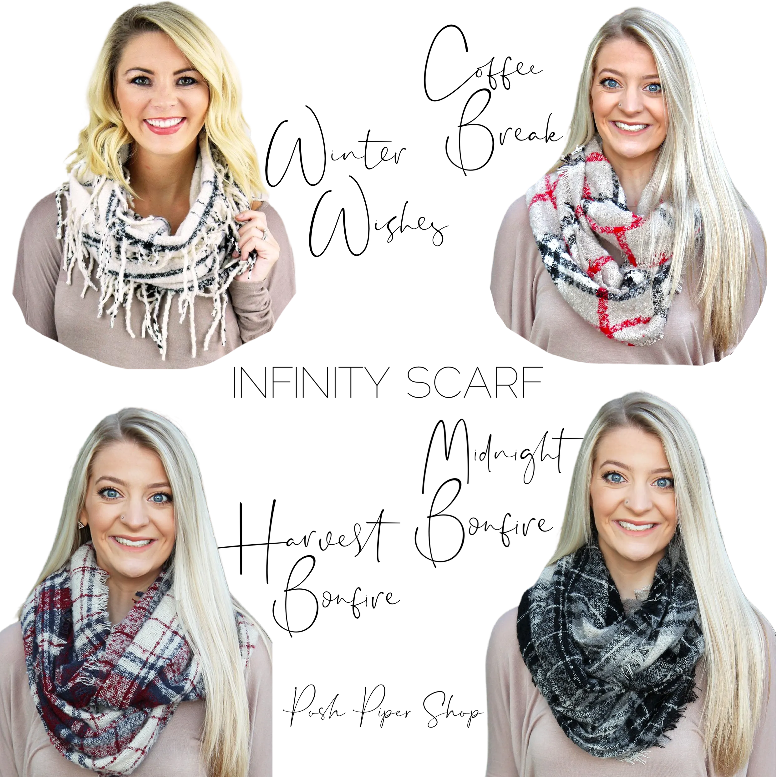 Bonfire Infinity Scarf