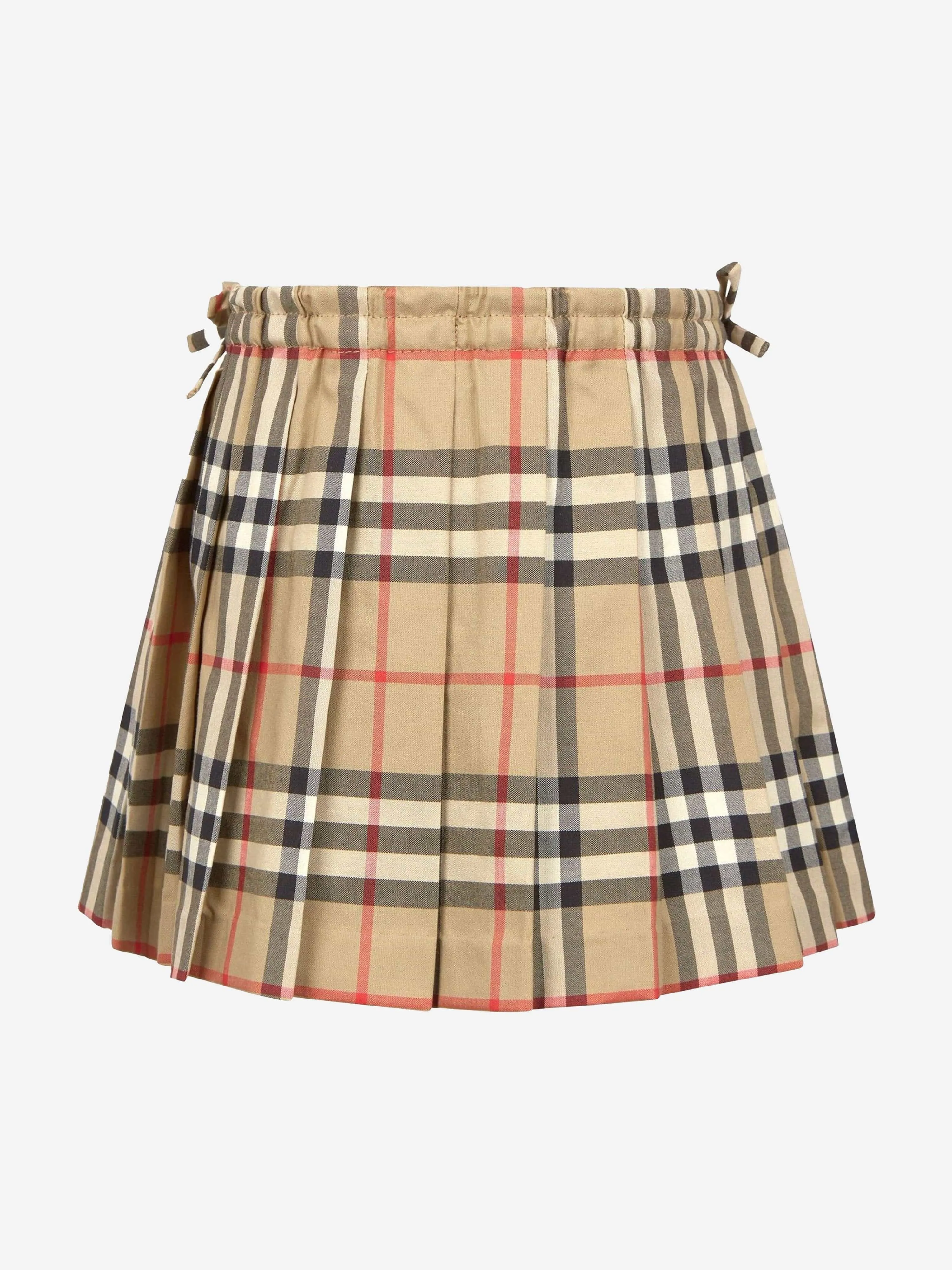 Burberry Baby Girls Vintage Check Cotton Pleated Skirt