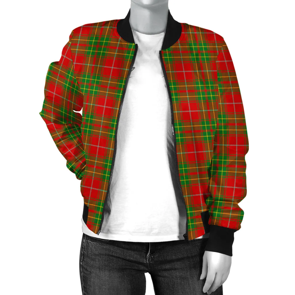 Burnett Tartan Bomber Jacket