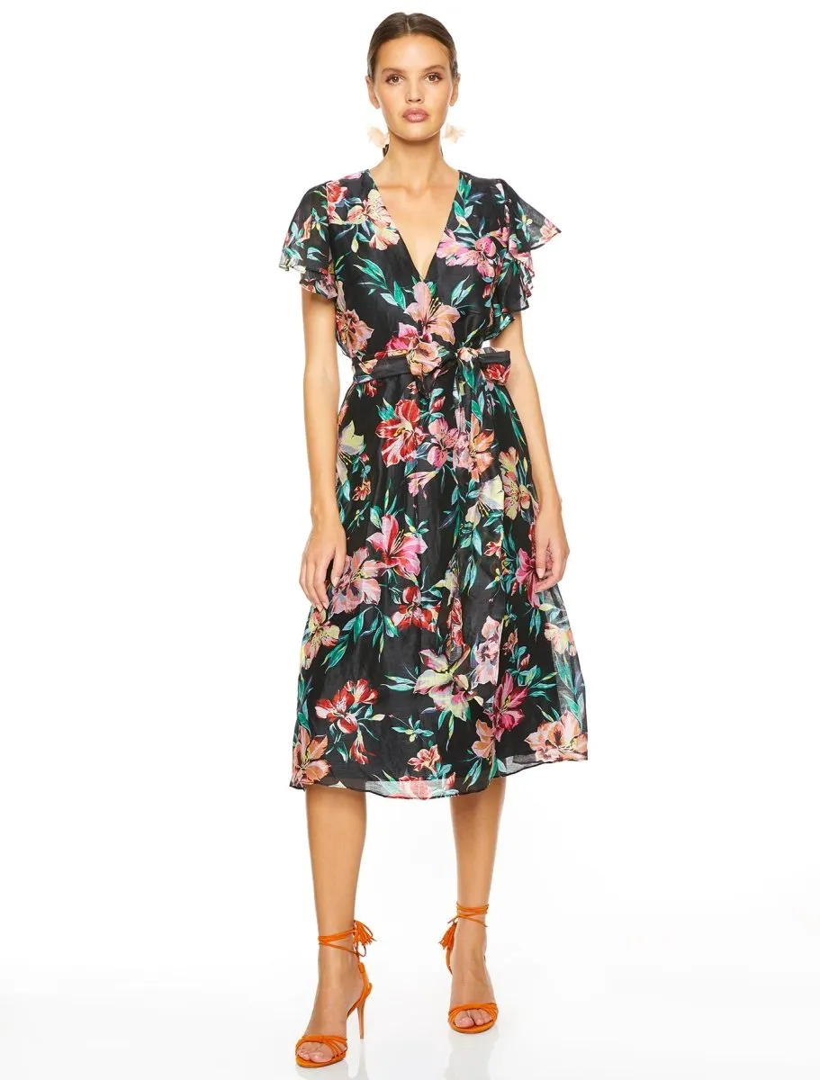 CABANA NIGHTS MIDI DRESS