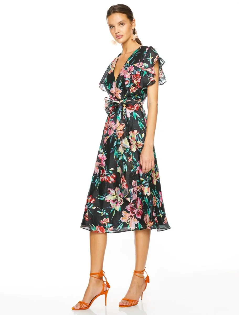 CABANA NIGHTS MIDI DRESS