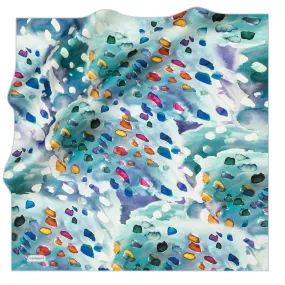 Cacharel Polka Silk Twill Scarf No. 21