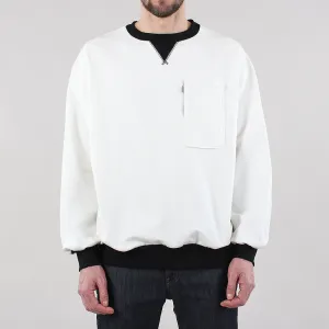 Chari & Co Jack Pocket Crewneck Sweatshirt