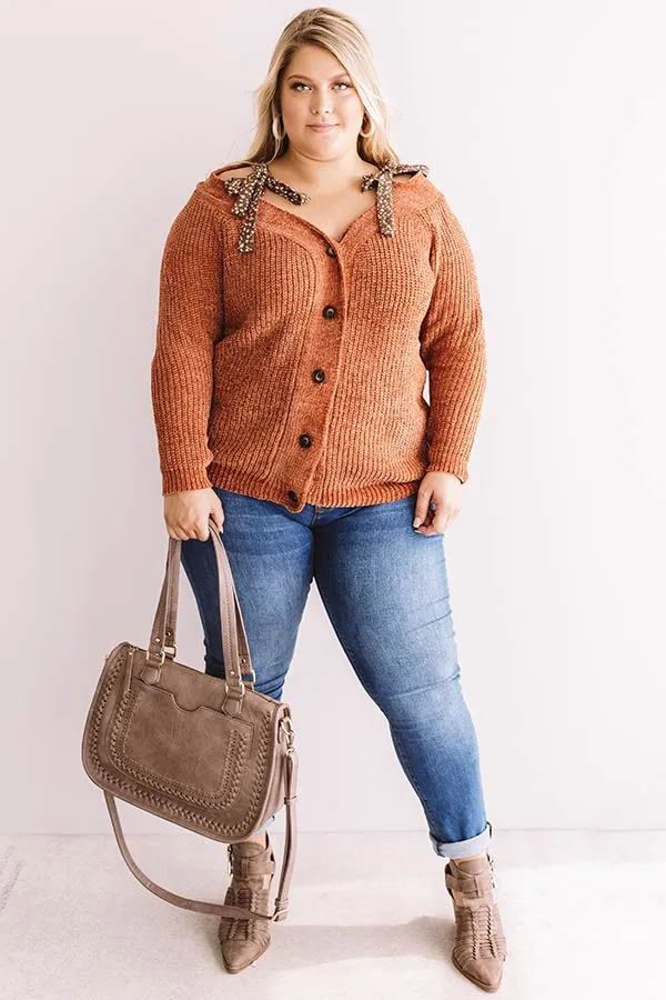 Cheerful Comforts Chenille Sweater Curves