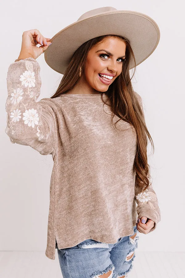 Chesapeake Chill Shift Embroidered Sweater