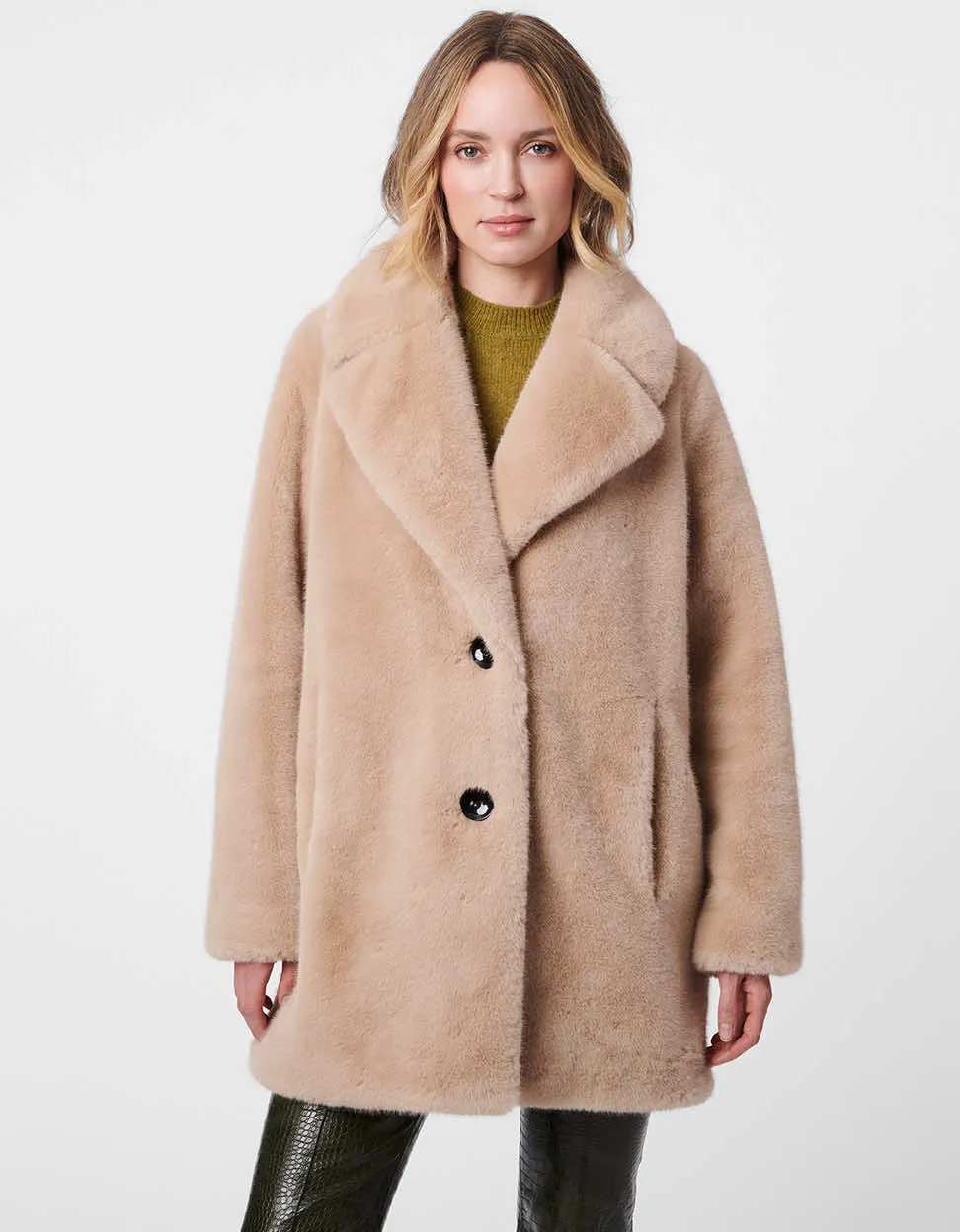 City Chic Faux Fur Coat