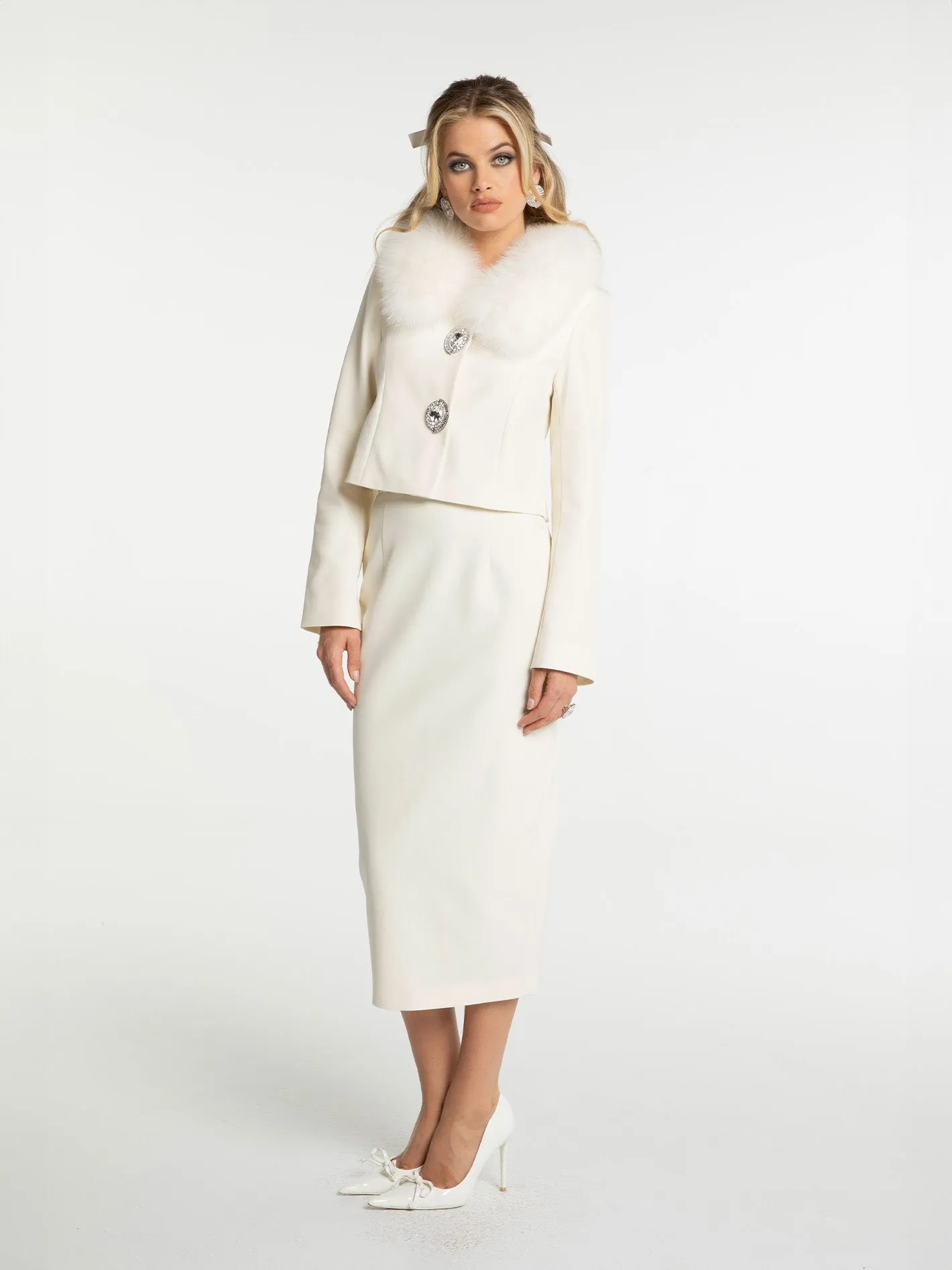 Claira Coat (Off white)