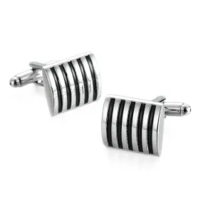 Classy Men Cufflinks Striped