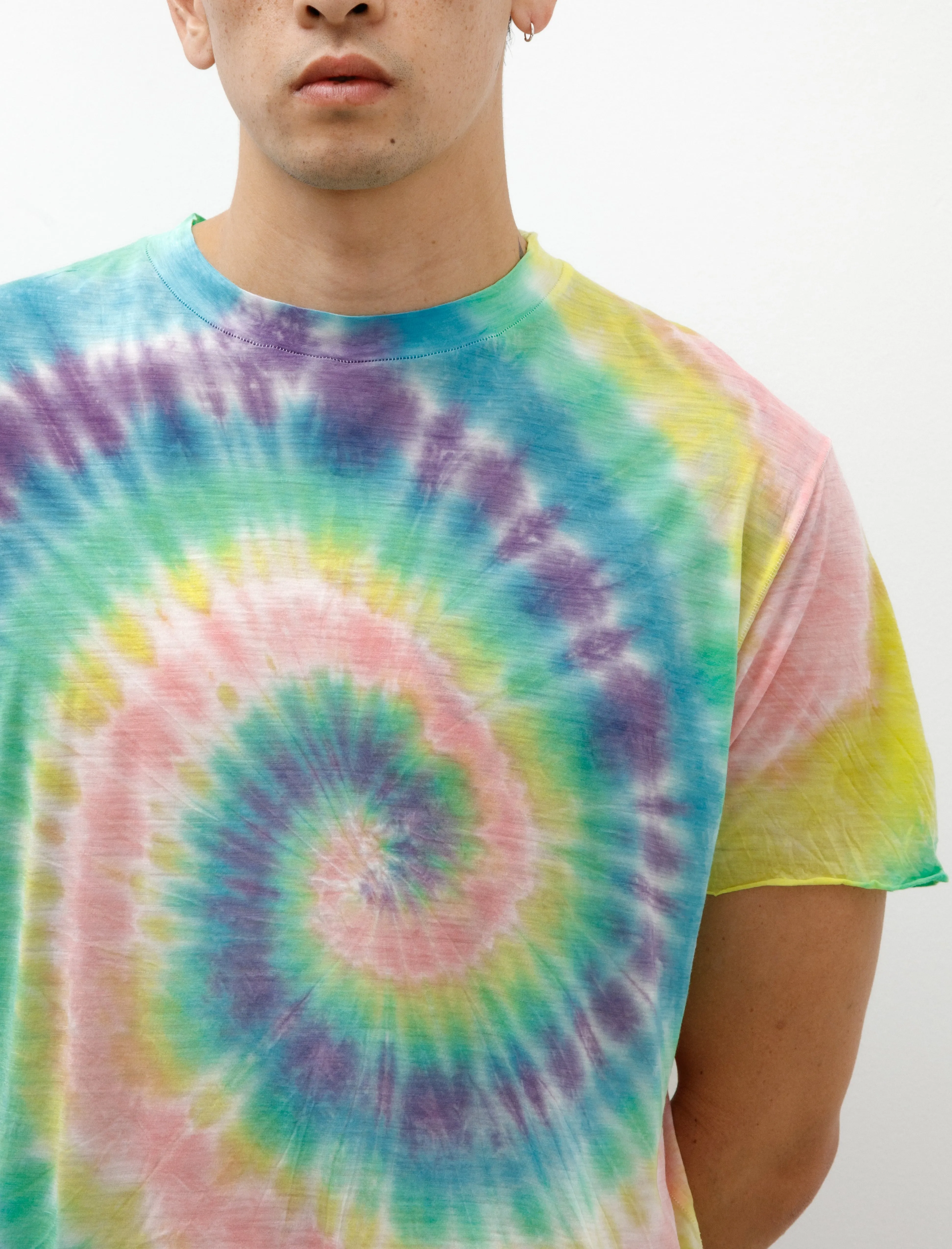 CloudMerino T-Shirt Tie Dye Psychedelic