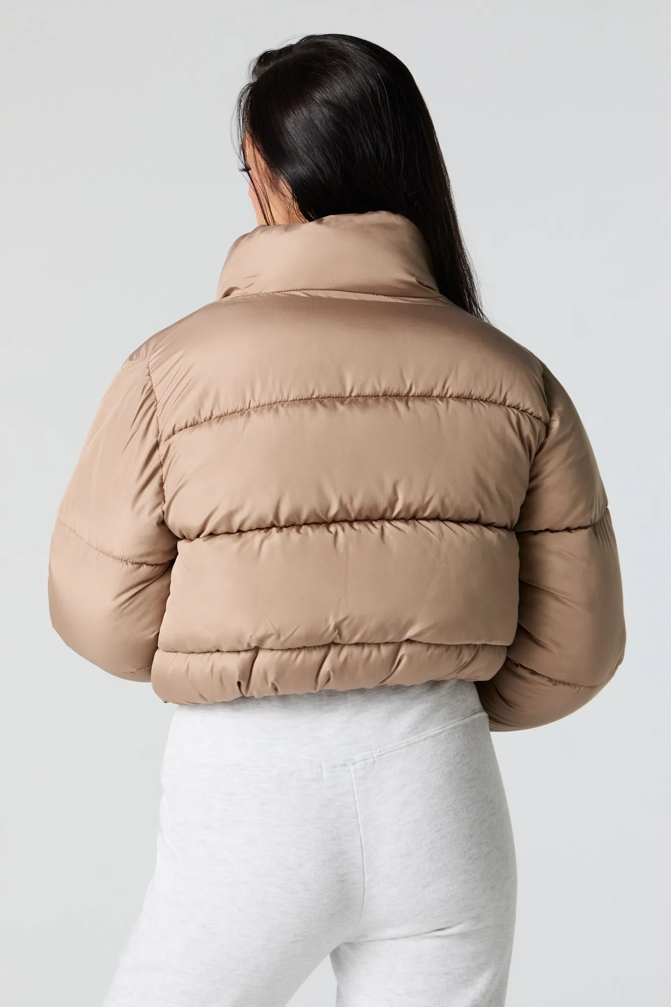 Cropped Puffer Jacket