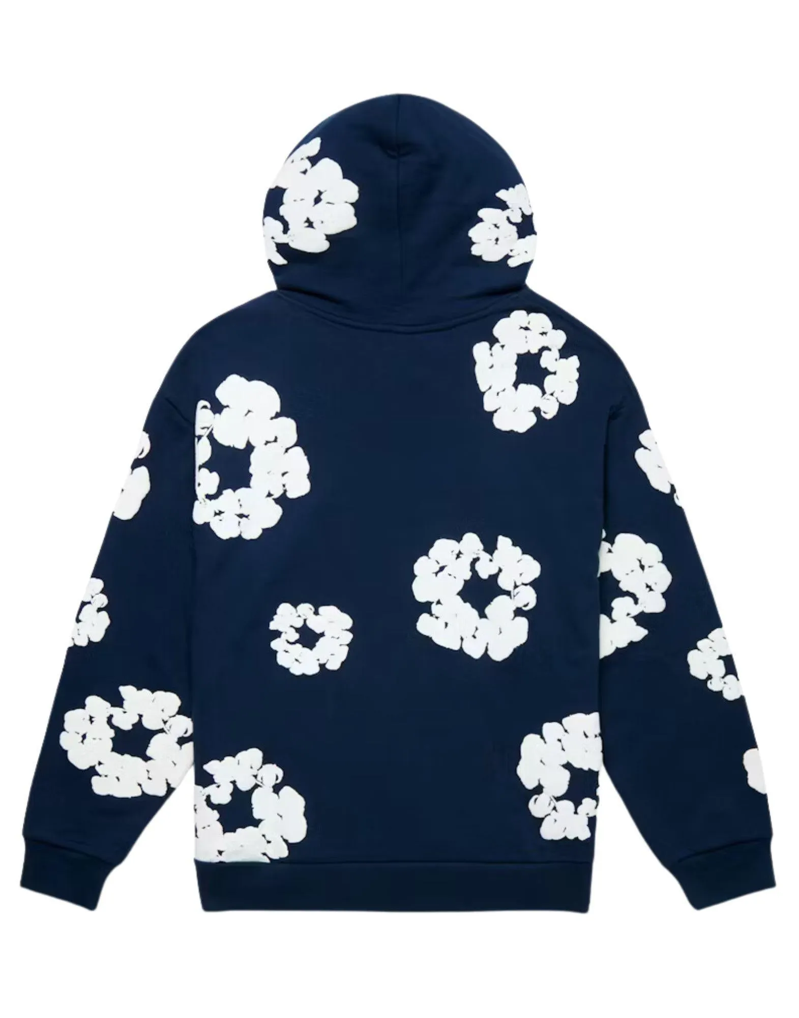 DENIM TEARS COTTON WREATH HOODIE NAVY