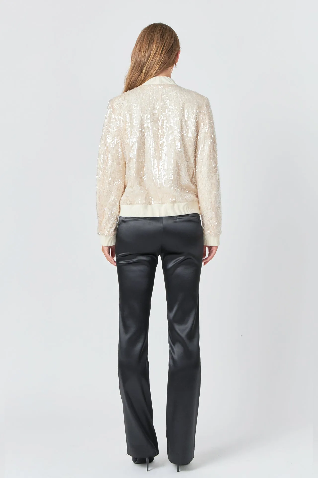 Endless Rose - Sequins Bomber Jacket