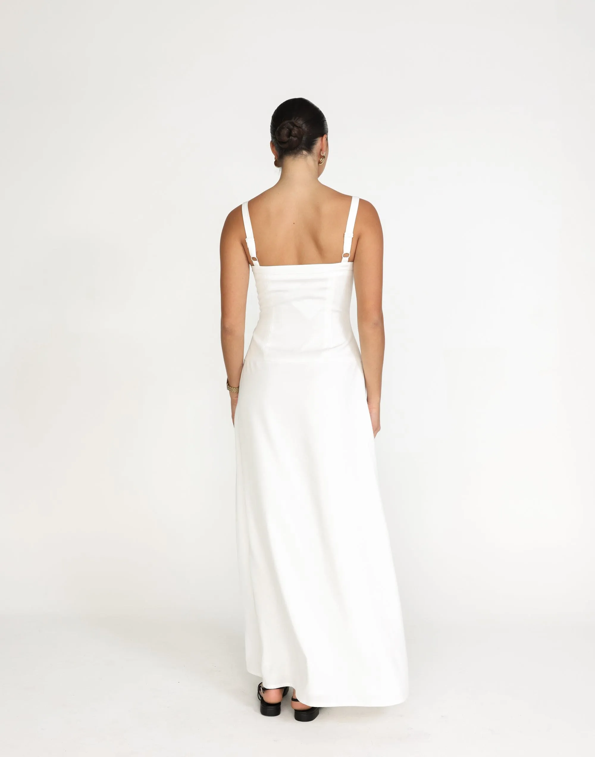 Erica Maxi Dress (White)