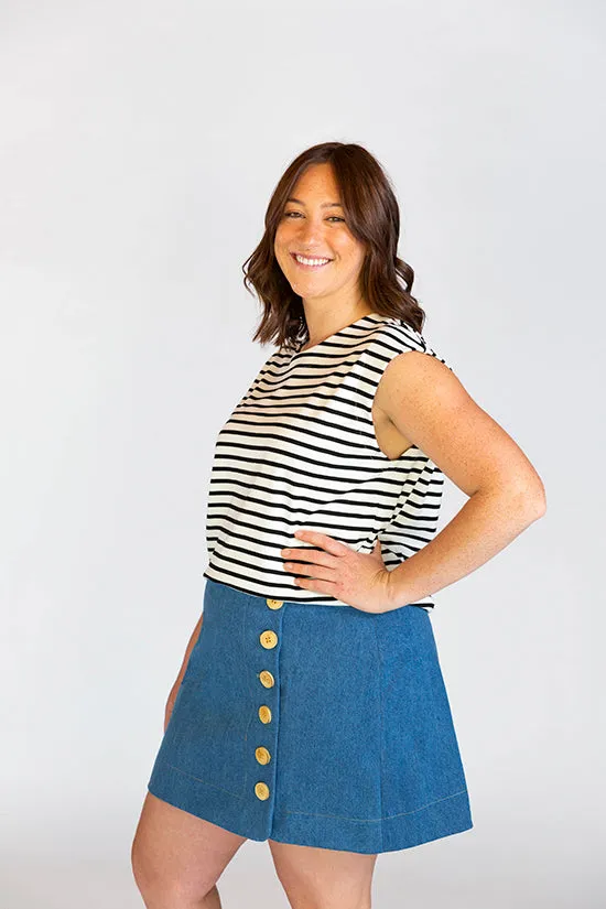 Evelyn Skirt - Sewing Pattern | Chalk and Notch Patterns