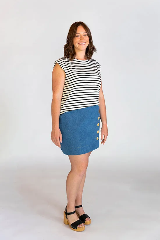 Evelyn Skirt - Sewing Pattern | Chalk and Notch Patterns