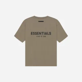 FEAR OF GOD ESSENTIALS SS20 TAUPE SHORT SLEEVE T-SHIRT