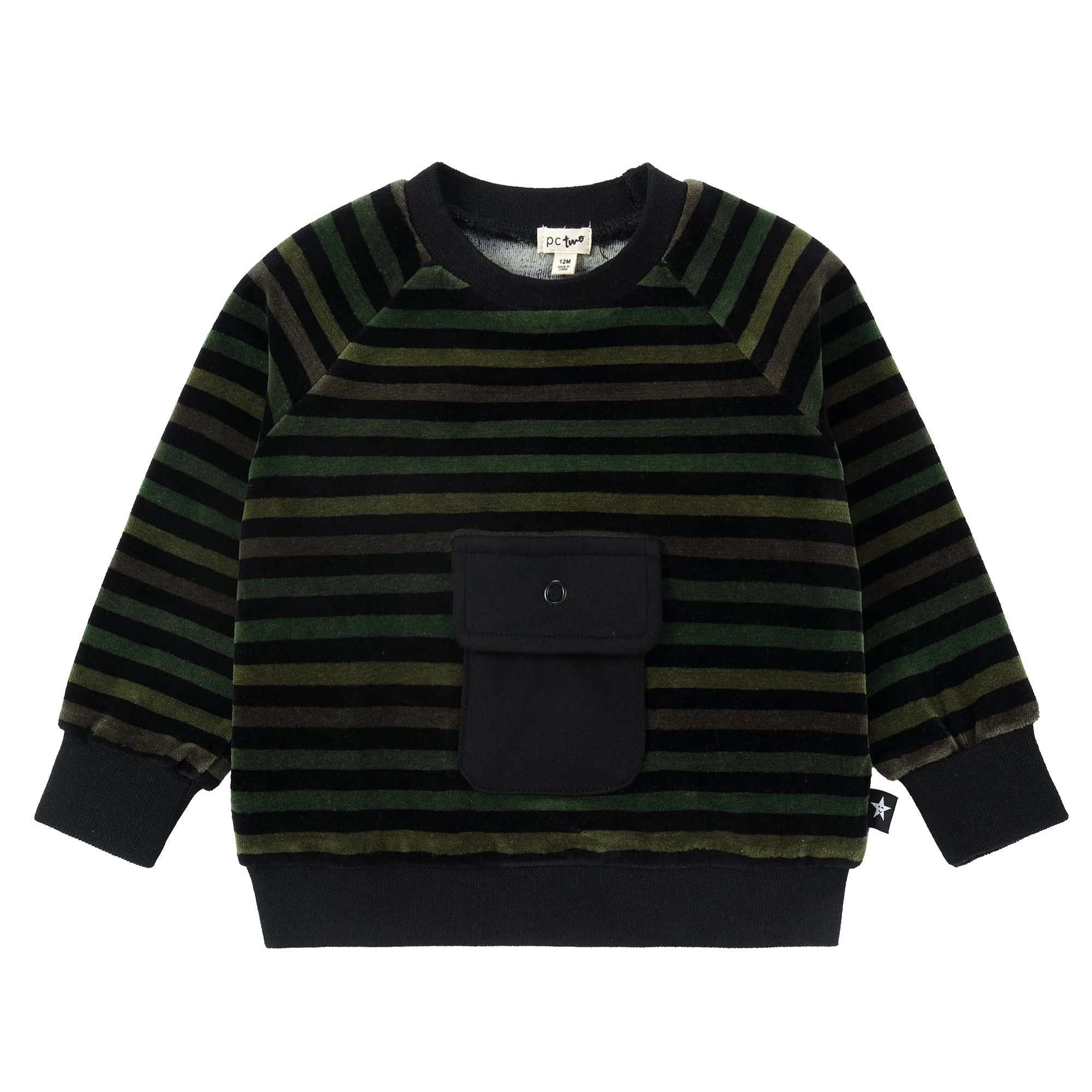 Field of Green Pocket Sweatshirt