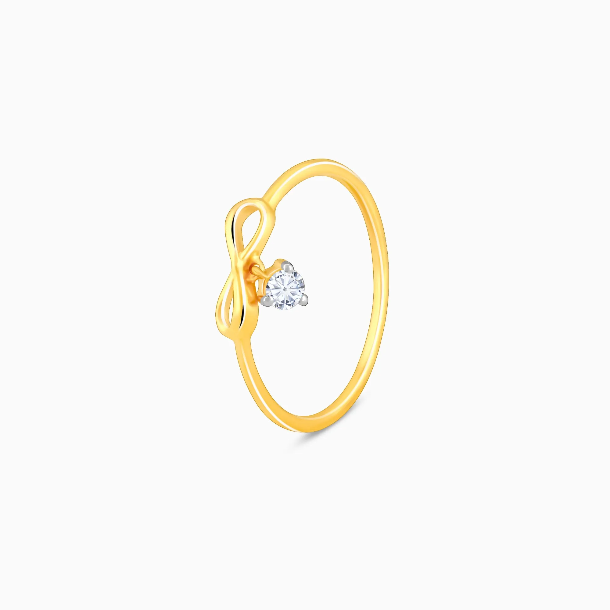 Gold Eternal Glow Diamond Ring