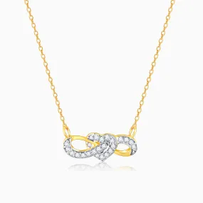 Gold Limitless Love Diamond Necklace