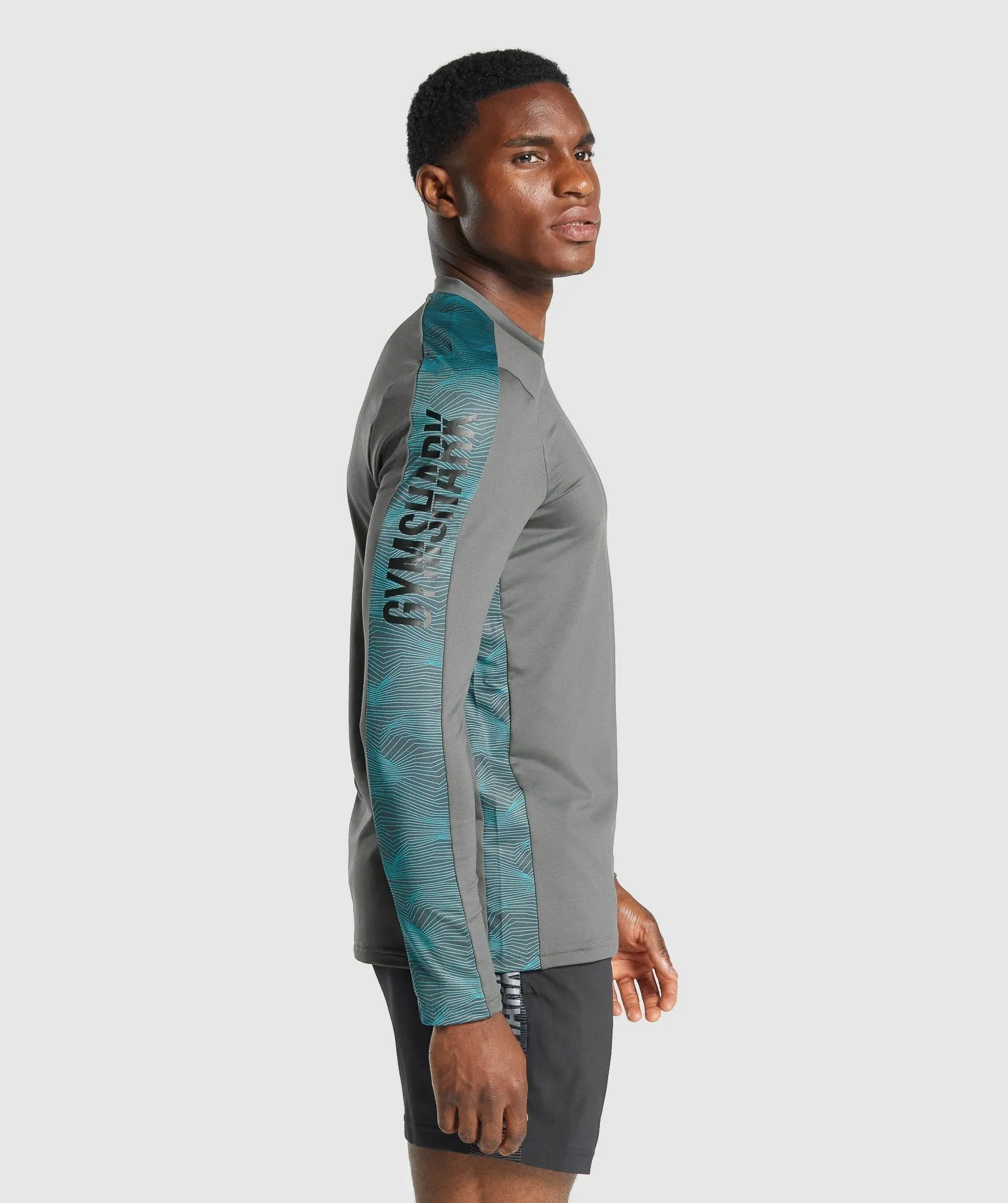 Gymshark Sport Long Sleeve Crew - Grey