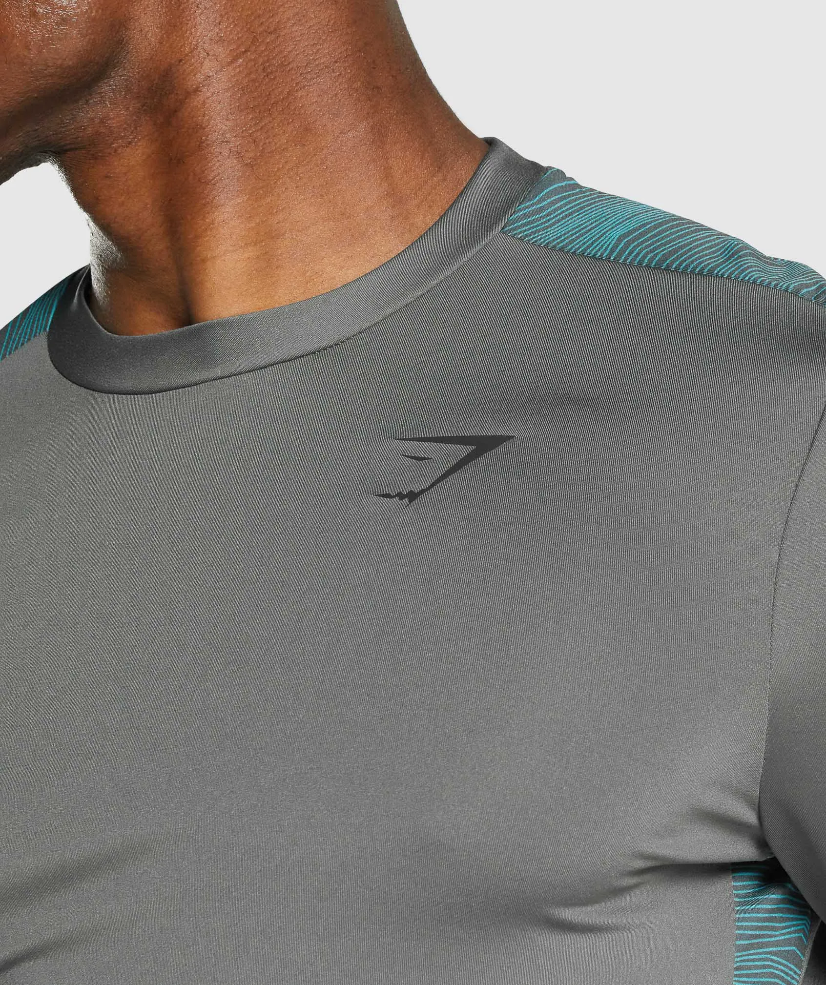 Gymshark Sport Long Sleeve Crew - Grey