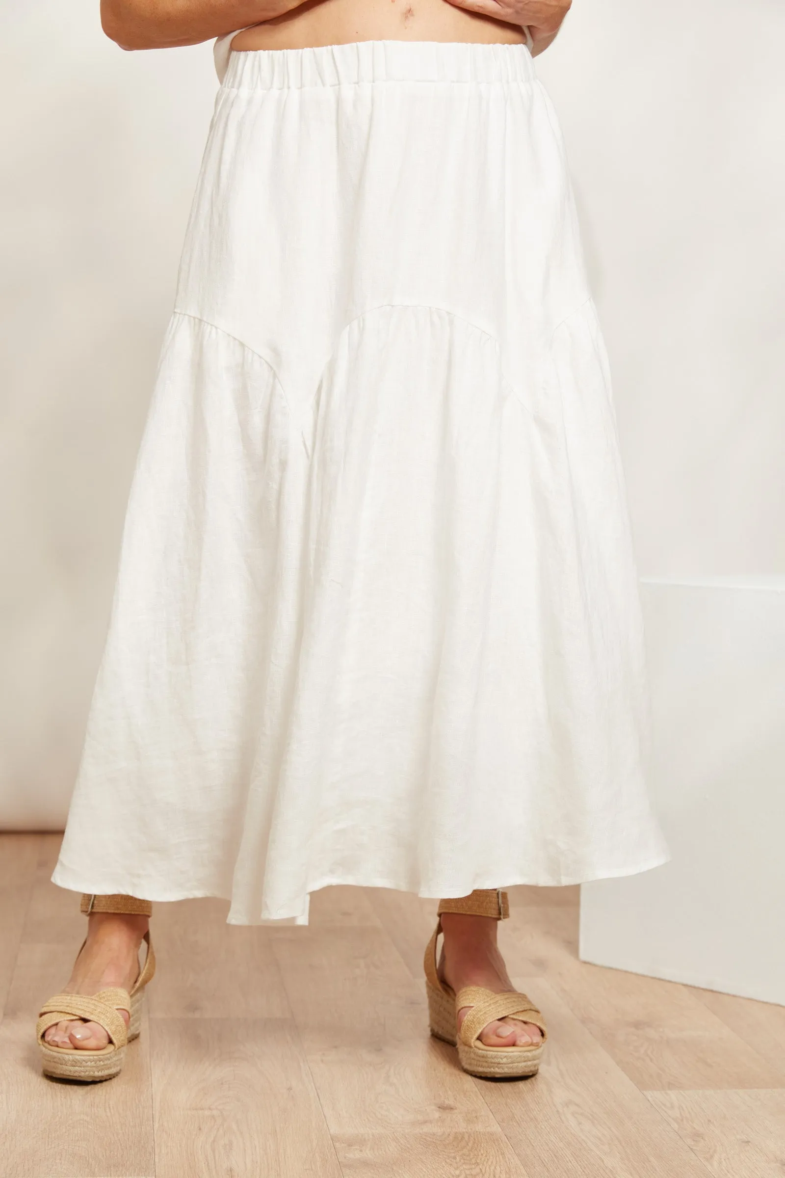 Halcyon Skirt - Opal White