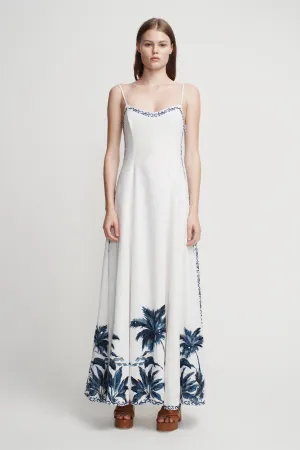 Hansen & Gretel - Pepper Maxi Dress - Blue Hawaiian