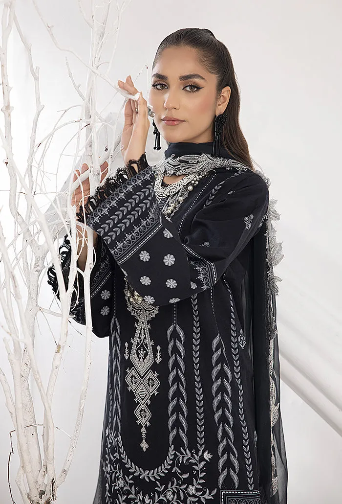 HumDum Monochrome Printed Lawn Collection – DN-02