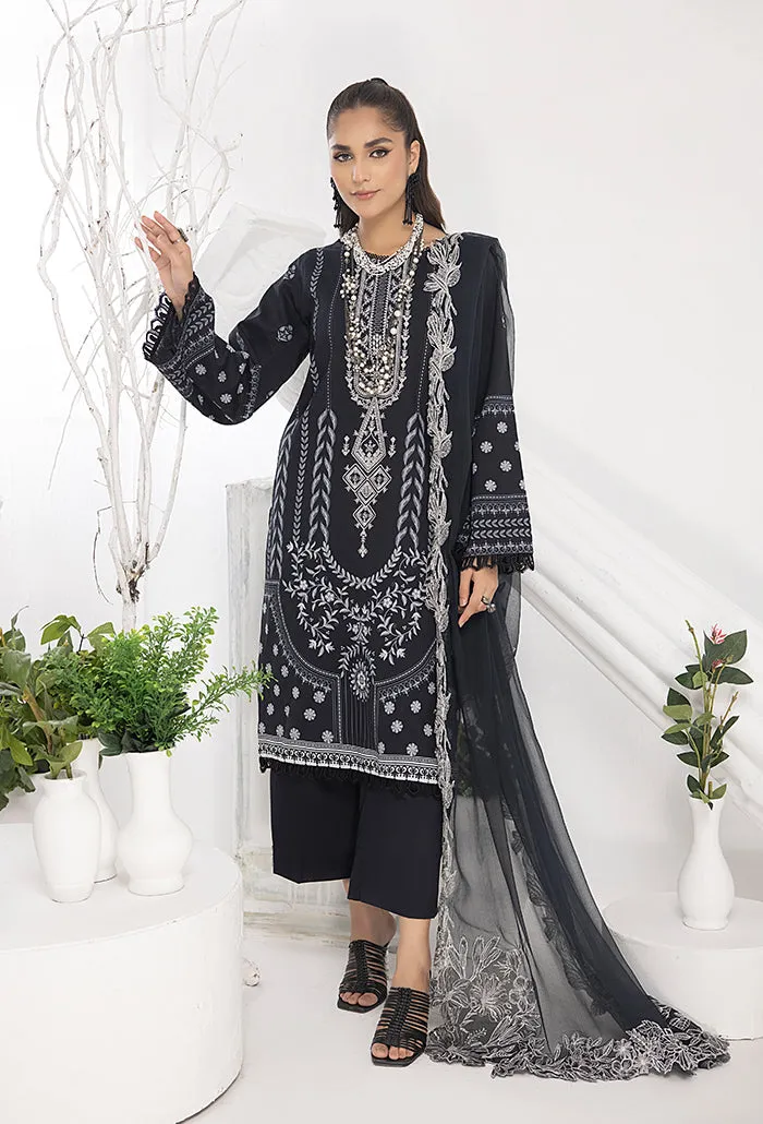 HumDum Monochrome Printed Lawn Collection – DN-02