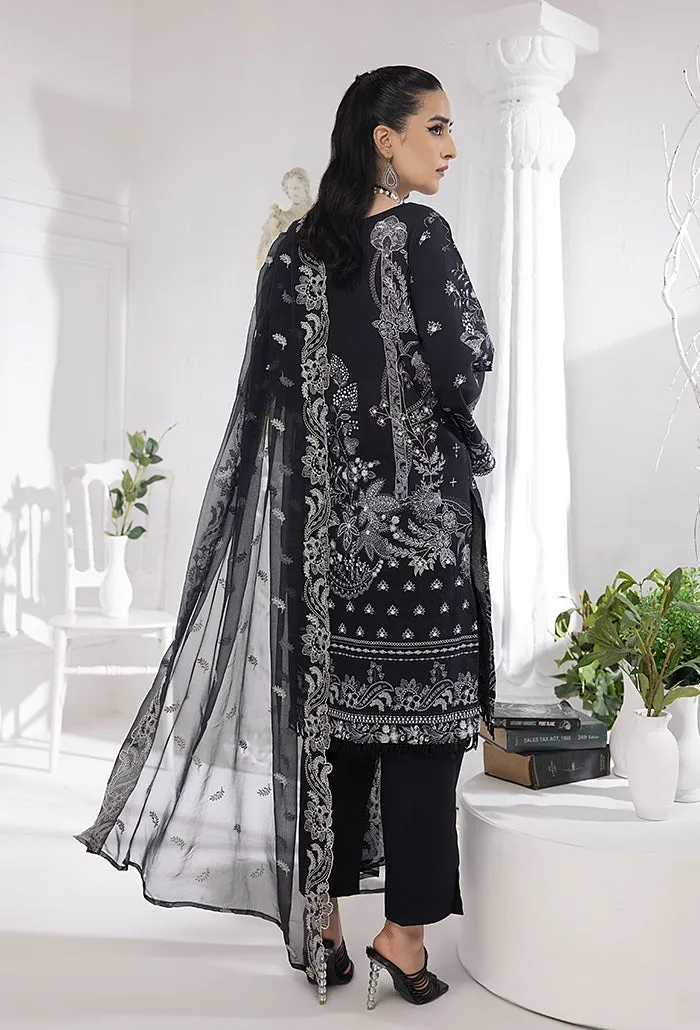 HumDum Monochrome Printed Lawn Collection – DN-03